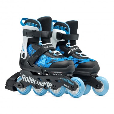 ROLLERBLADE Microblade SL Πατίνια - Μαύρο/Γαλάζιο