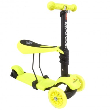 Athlopaidia Scooter 3 in 1 - Lemon Yellow