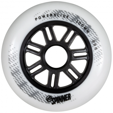 Powerslide 100χιλ./88Α Spinner Ροδάκια - Λευκό