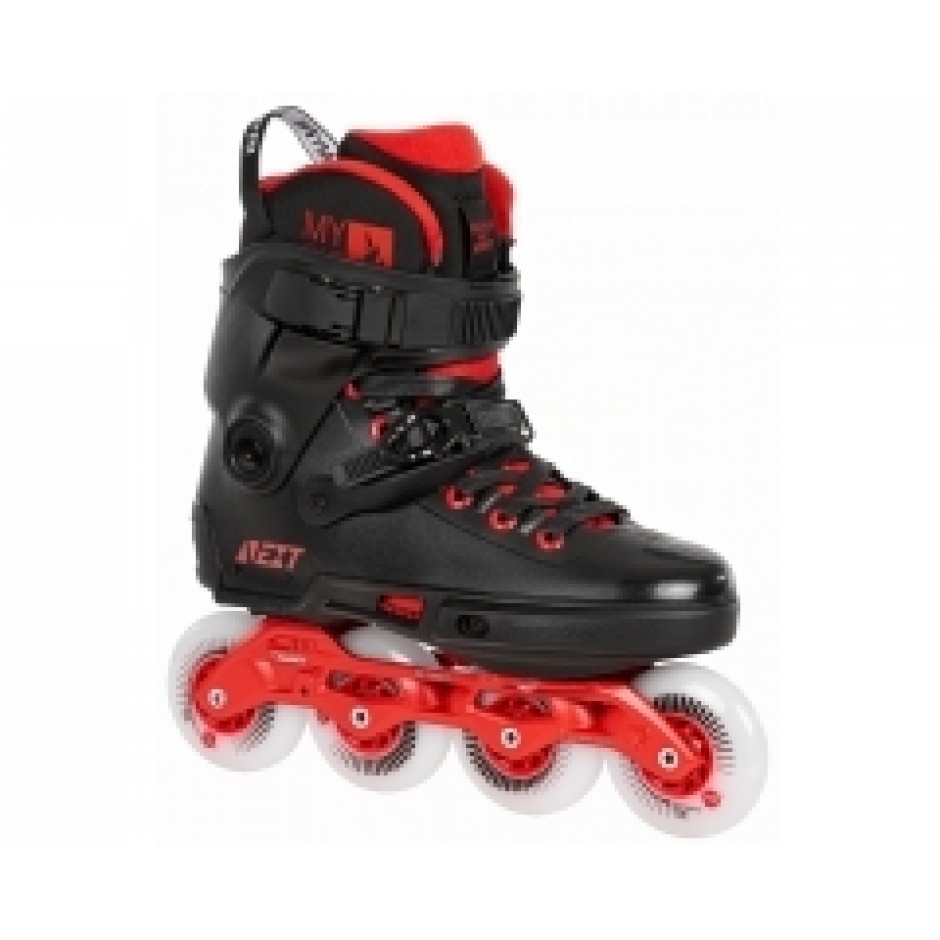 POWERSLIDE Next Black Red 80 Inline Urban Skates - Black/Red