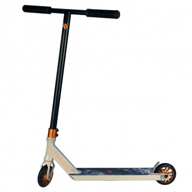 AO Scooters Maven 5 Kick Scooter, Silver, 110mm