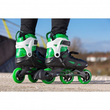 POWERSLIDE Phuzion Universe Green Αυξομειούμενα Πατίνια
