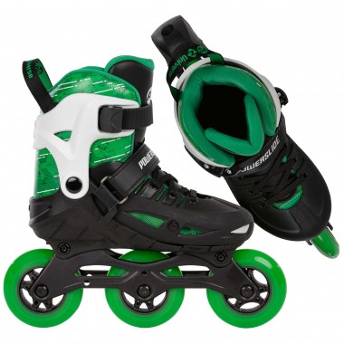 POWERSLIDE Phuzion Universe Green Αυξομειούμενα Πατίνια