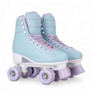 ROOKIE Bubblegum Quad Roller Skates -  Blue