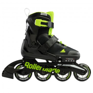 ROLLERBLADE Microblade Αυξομειούμενα Πατίνια - Black/Green