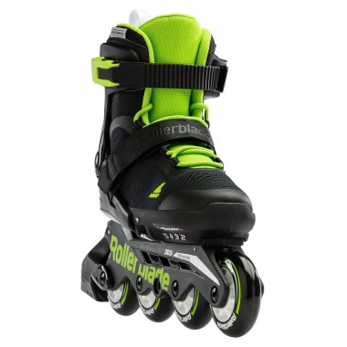 ROLLERBLADE Microblade Αυξομειούμενα Πατίνια - Black/Green