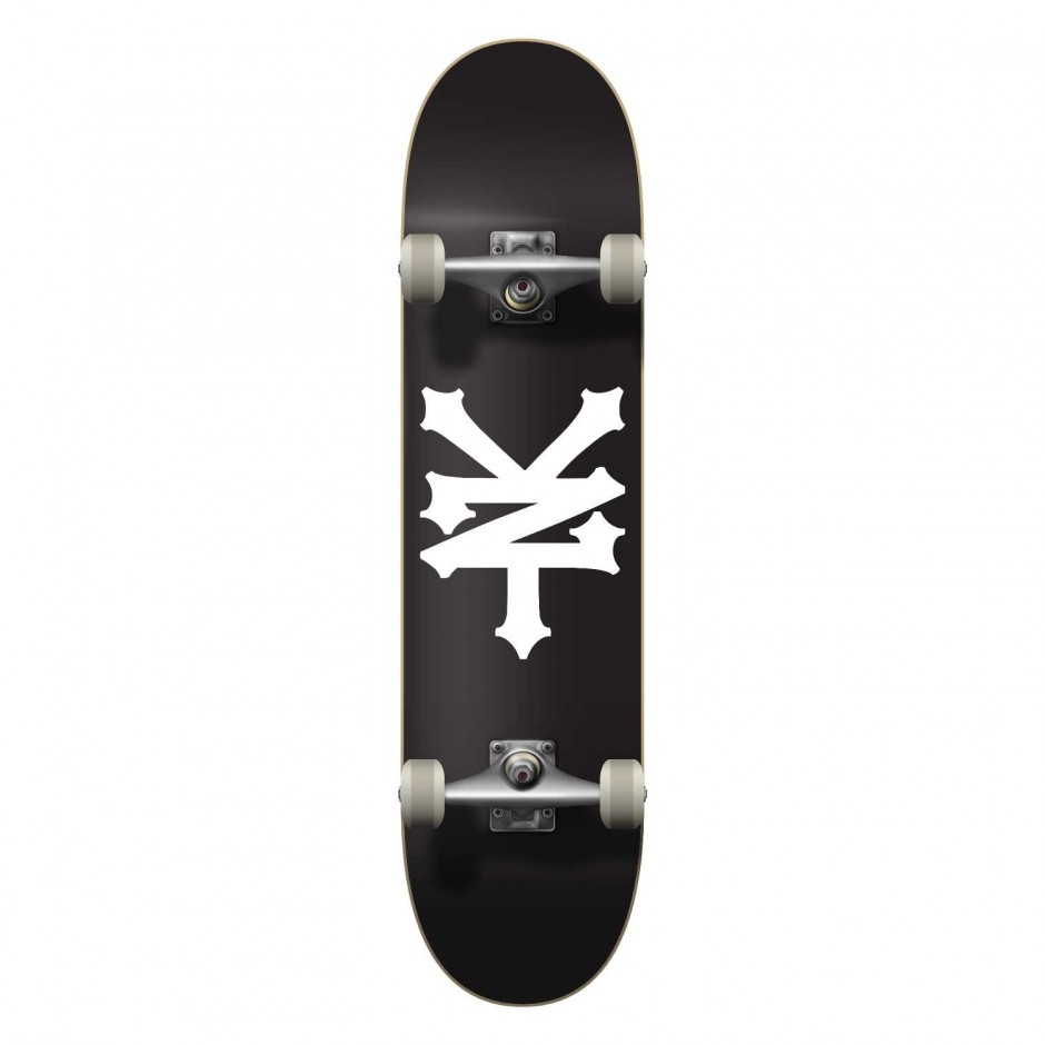ZOO YORK OG 95 Crackerjack Complete Skateboard 7.75' - Black/White